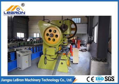 30KW Full Automatic Strut Channel Roll Forming Machine Equipped Automatic Puncher