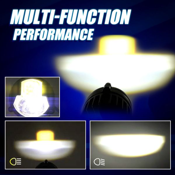 3570CSP Источник света YAYE Exploradoras Мотоциклетный лазерный проектор Бело-желтый