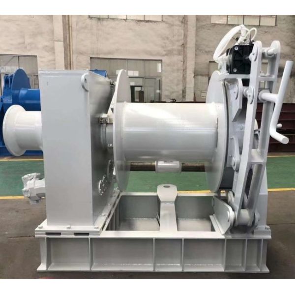 100KN 150KN 200KN Electric Hydraulic Ship Winch Marine Mooring Winch