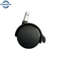50mm Nylon TPU Swivel Casters 11*32mm Friction Stem Casters with lock