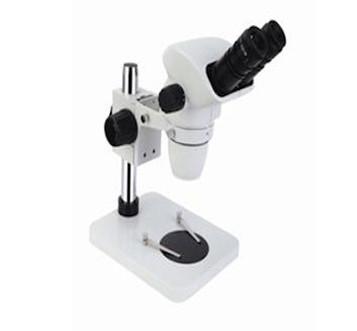 Binocular Stereo Zoom Microscope Pillar Squareness Base Without Illumination