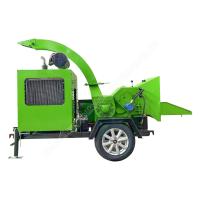 Déchiqueteur de bois à moteur diesel déchiqueteur de branches de bois déchiqueteur de branches déchiqueteur