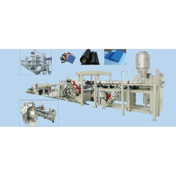 ПК/линия штранг-прессования доски ПММА/ПС пластиковая, пластиковый штрангпресс плиты