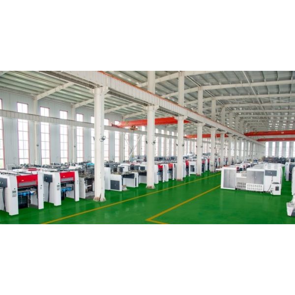 Heavy Pressure Automatic Hot Foil Stamping Machine With Max Delivery Pile Height 1400mm 38KW Total Power