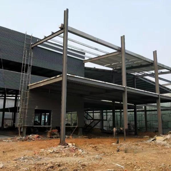Premium Light Metal Sloping Roof Steel Structure Building Workshop