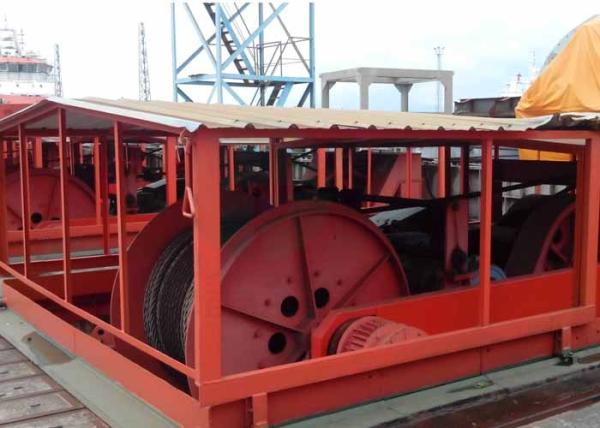 JM model slow speed construction material lifting electric winch 6 ton
