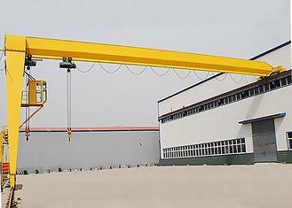 Industrial Semi Gantry Crane Single Girder Rail Mounted For Workshop Plant