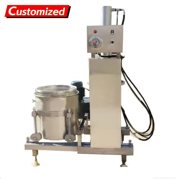 Custom Stainless Steel Commercial Hydraulic Cold Press Juicer Industrial Cold Press Juicer Suitable for Juicing Various Fruits and Vegetables in Commercial and Industrial Facilities