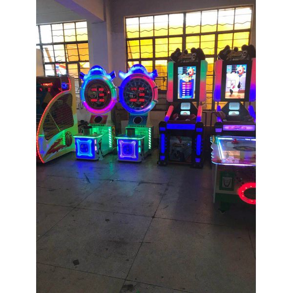 Fashion Amusement Game Machines  Lifts Pressure Hercules Boxing Game Equipment
