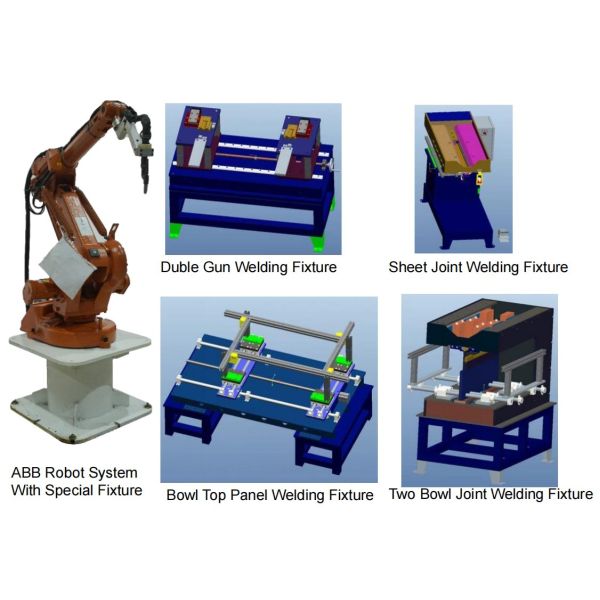 Kitchen Sink CNC Manufacturing Machine with PLC Control and Pneuma-Lock Clamping for Stainless Steel Sinks with Overseas Engineer Support