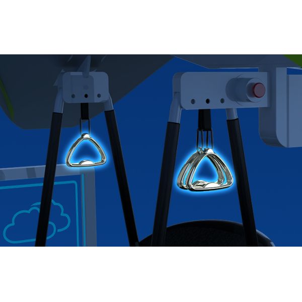 Virtual Reality Flight Simulator Amusement Park Rides Double Seats VR Flying Game Machine