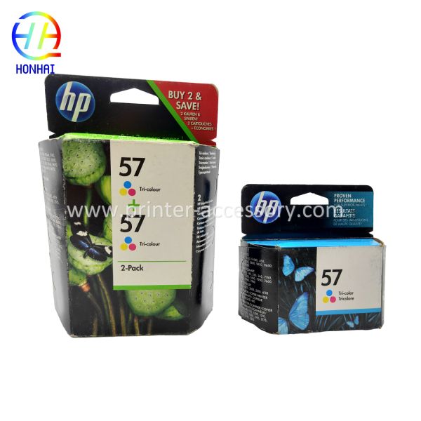 HP 57 C6657AA Оригинальный трехцветный картридж для HP DeskJet F4100 450 9600 PhotoSmart 100 7000