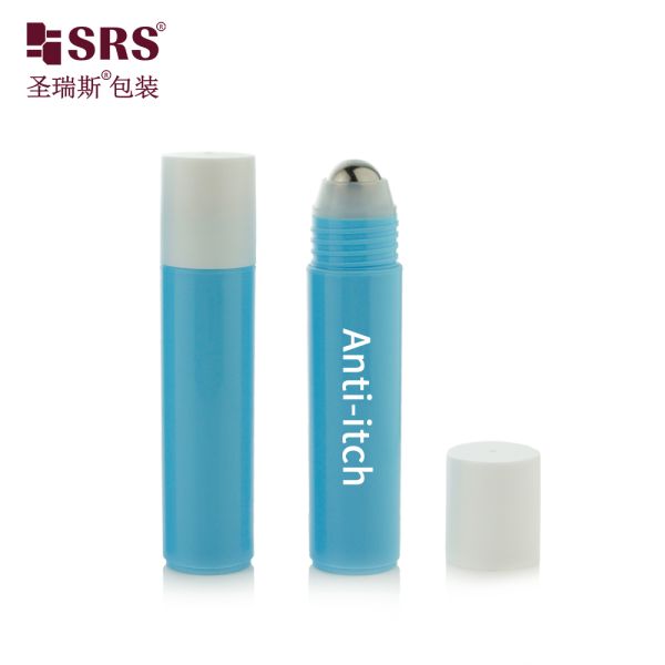 30ml Round Cylinder Shape PP PCR Plastic Roll On Deodorant Gel Serum Bottle Empty Packaging