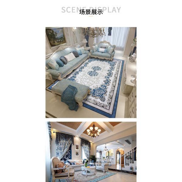 Handmade Customized Wool Bedroom Floor Carpets Living Room Dining Room Floor Mat