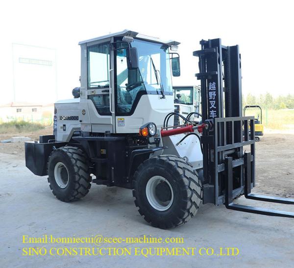 caminhão de empilhadeira 3.5T diesel de 3000mm para canteiros de obras urbanos