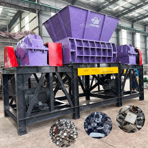 300Kg/H-22000Kg/H Aluminum Shredder Machine Industrial Shredder Metal