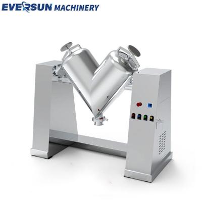 Máquina de mistura de farinha com velocidade ajustável de mistura de pó tipo V 1-29 rpm Tempo de mistura