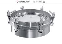 Pression centripète elliptique 435×335mm de s'ouvrir de couverture de trou d'homme de réservoir du miroir Ss316