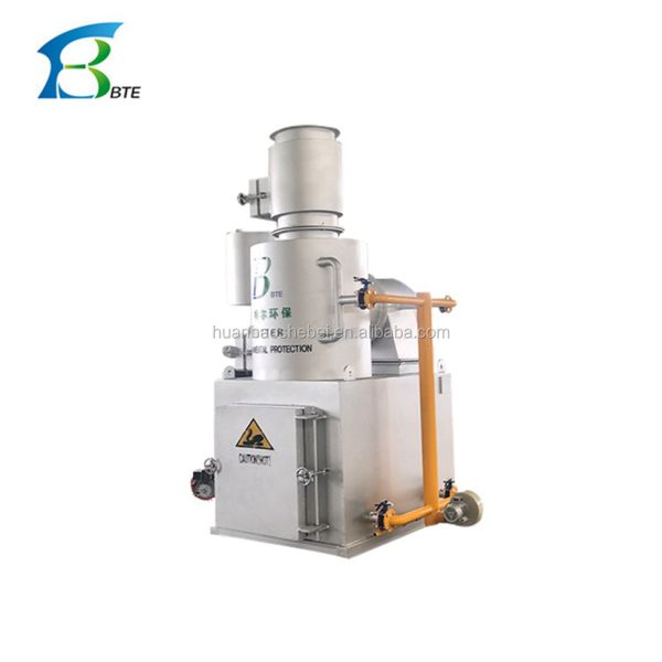 Advanced Burner Technology Hazardous Incinerator for Small Poultry Waste Disposal