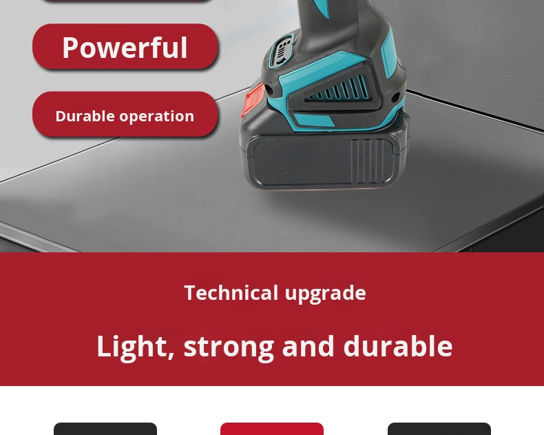 High Performance Rechargeable Brushless Electric Angle Grinder for DIY and Industrial Use