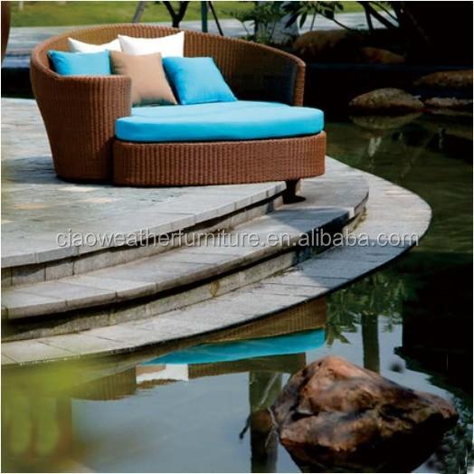 Améliorez votre expérience de plein air avec un design moderne cadre en aluminium chaises longues