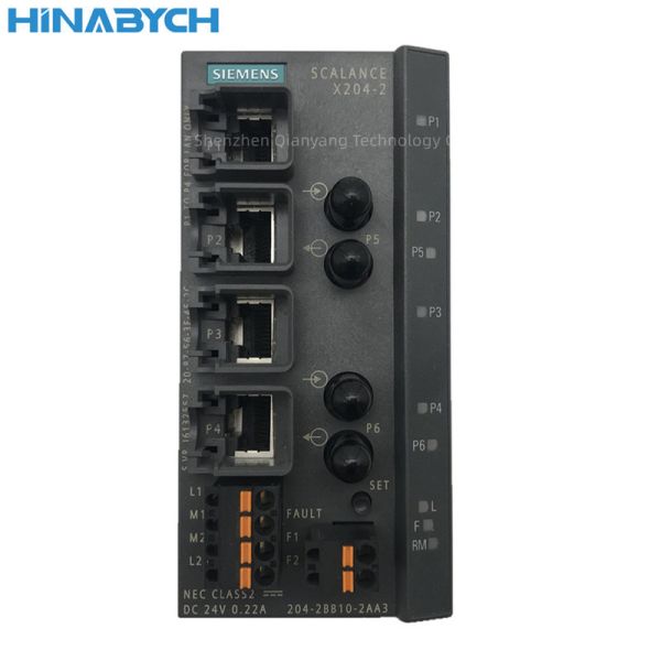                    New Original Siemen S Switch 6gk5204-2bb10-2AA3 Scalance X204-2 Managed Industrial Ethernet Switch 4X 10/100 Mbit/S RJ45 Ports             