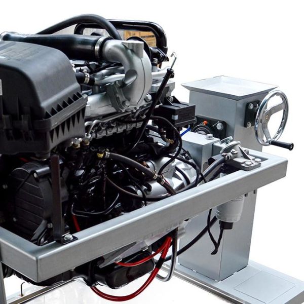 Equipo de entrenamiento para motores diesel de automóviles con plataforma educativa de desmontaje