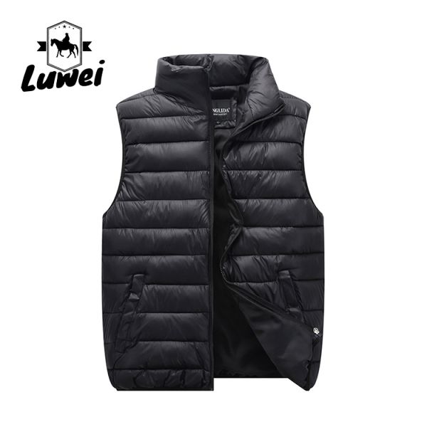 2022 Custom Lightweight Waistcoat Warm Bubble Utility Sleeveless Vest Mens Waistcoat Vest Gilet Для мужчин