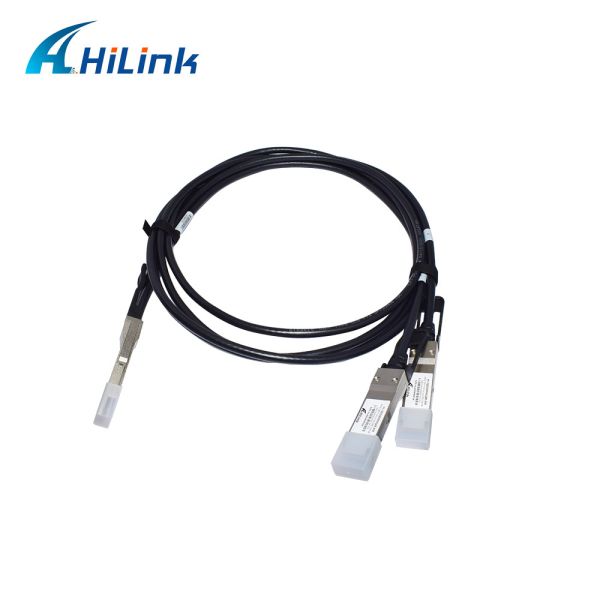 проламывание DAC кабеля присоединения 200G QSFP56 сразу привязывает 2*QSFP28 2M