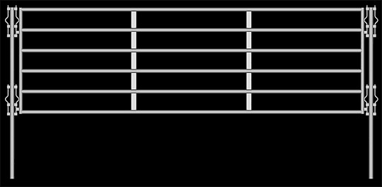 Гальванизированные Дурабле панели скотин изучают с взаимо- запирая обслуживанием ОЭМ/ОДМ