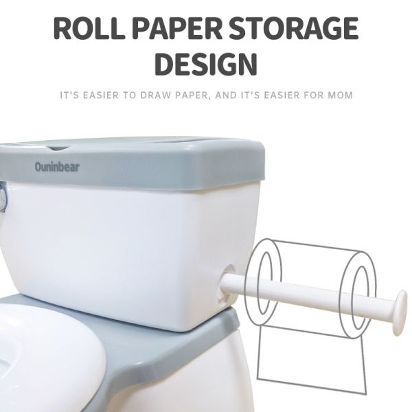 Lightweight Simulation Children Toilet Plastic Preschool Baby Potty Training Toilet Kids Potty