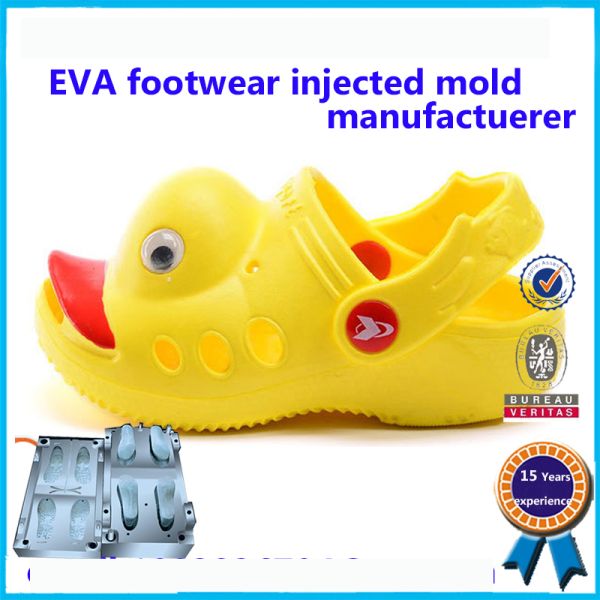 New Arrived PCU PVC Air Blowing Children Slipper Mould For Sale