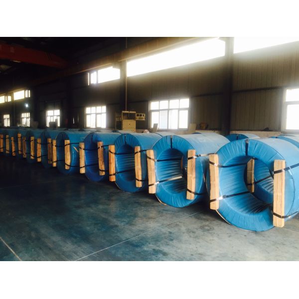 Eco Friendly High Carbon Spring Steel Wire 12.7mm & 15.24mm , 1860 MPA Tensile Strength