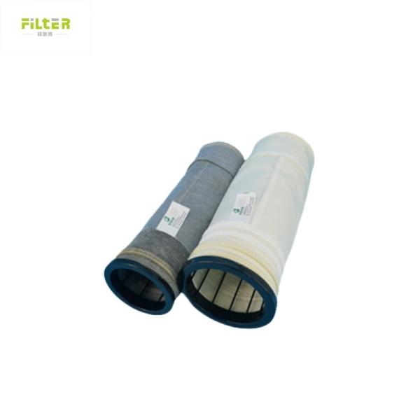 Filtre à aiguille Nomex PTFE Polyester Filtre à poussière Manche PPS Collecteur de poussière Filtre à sacs Pour l'usine de ciment Asphalt 450-550GSM