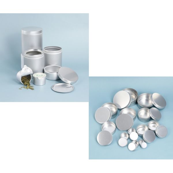 5ml Aluminum Food Cans 3g Silver Screw Thread Sealing Empty Tea Cans
