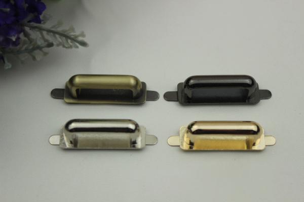 High quality hanging plating light gold color 35 mm metal arch bridge for handbag