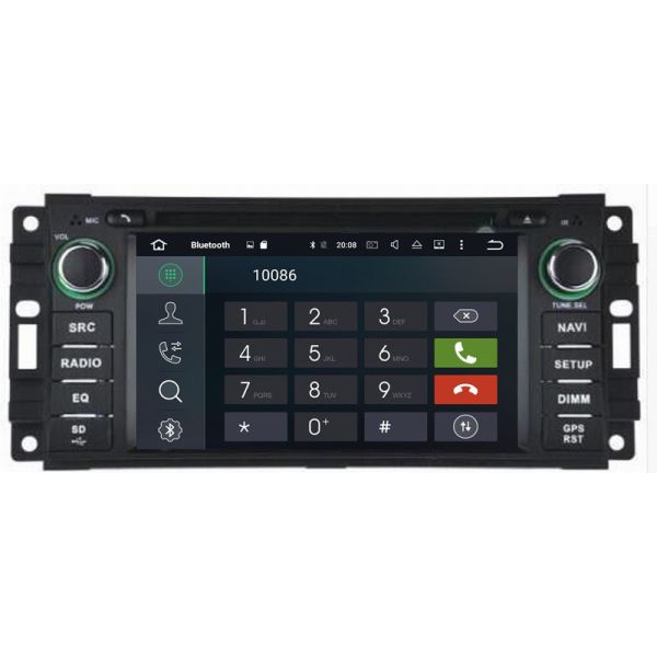 Ouchuangbo car radio multi media android 8.0 for Chrysler Gran Voyager del 2010 with mirror linksteering wheel control