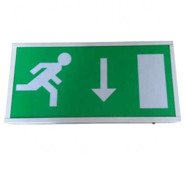 3W LED Emergency Exit Sign with 3-Year Warranty and 180 Minutes Emergency Time Rechargeable LED Emergency Light