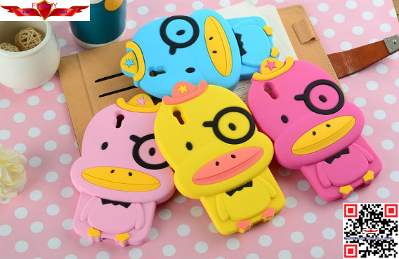 New Arrival ECO-Friendly Cartoon Silicone Cover Case For Lenovo S960