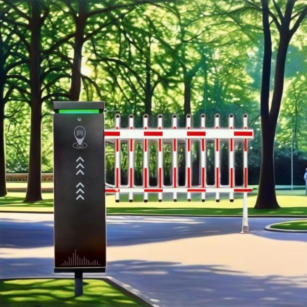 2-9s Barrier Open/Close Time Automatic Vehicle Turnstile Gate for One-Way Operation