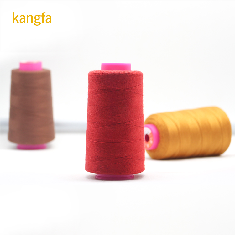 Polyester Cotton Thread Durable 20/2 20/3 40/2 Spun Yarn for Women's Clothing Sewing