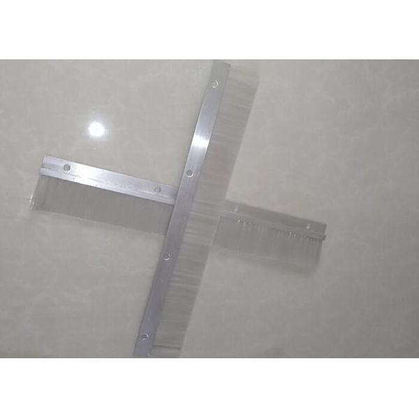 Nylon Fill Strip Metal Channel Strip Brushes Garage Door Brush 50cm Length