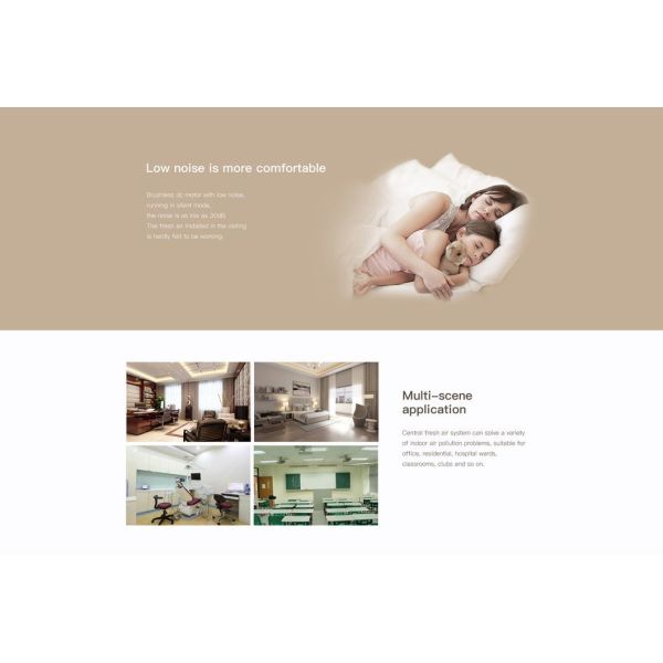 350m3/H Positive Pressure Ventilation Unit HVAC H902 Model