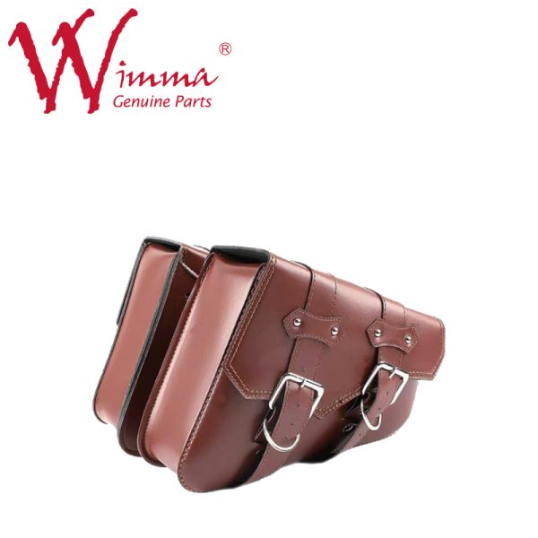 Участвующ в гонке PU сумки седловины стороны мотоцикла покройте кожей для аксессуаров частей