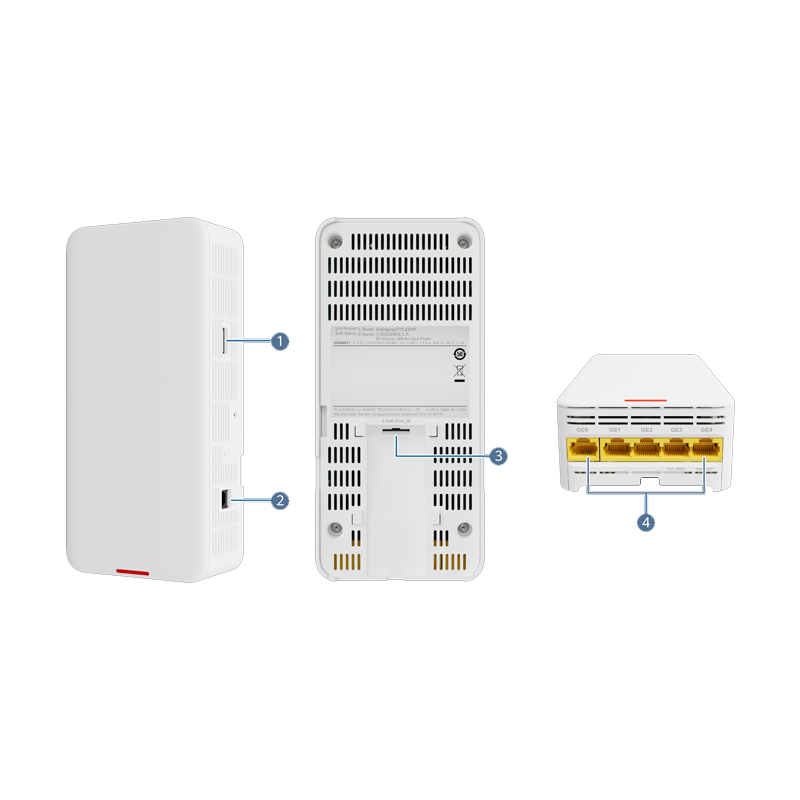 AirEngine 5773-23WP 50087135 Indoor Wall Plate Wi-Fi 7 Access Point