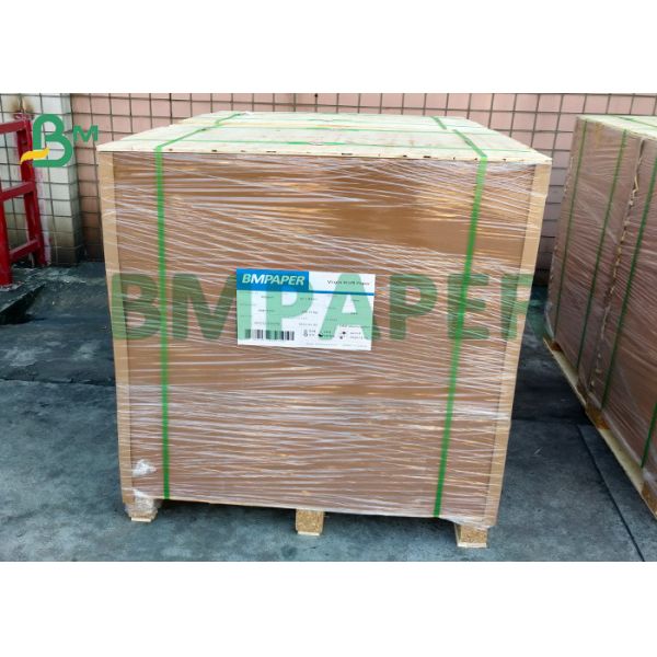 優秀な破烈強さ250gsmのバージンのブラウン クラフト紙 ロール