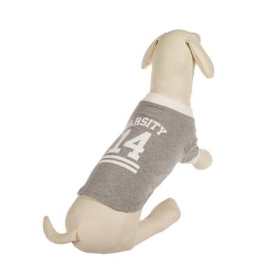 Roupa do cão do algodão de Grey Spring Fashion 30cm