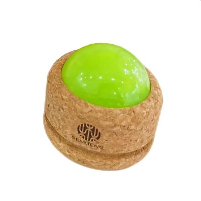 Manual Cork Massage Roller Ball For Muscle Pain Relief