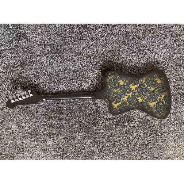 Custom Water Transfer Printing Veneer Rosewood Fingerboard Electric Guitar