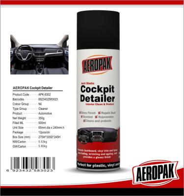 Produtos de limpeza automotivos macios, auto cera do pulverizador para o couro/pneu de carro